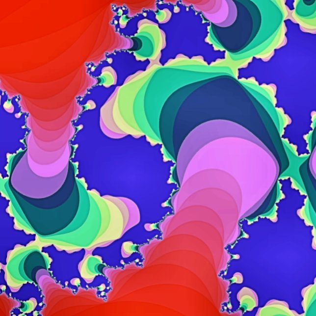 FEUILLE DE PAPIER CADEAU EAU DE LA RIVIÈRE SWIRLING (A pretty spiral circles fractal design from swirling river water.)