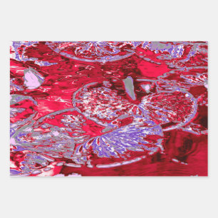 FEUILLE DE PAPIER CADEAU EAU LILY POND