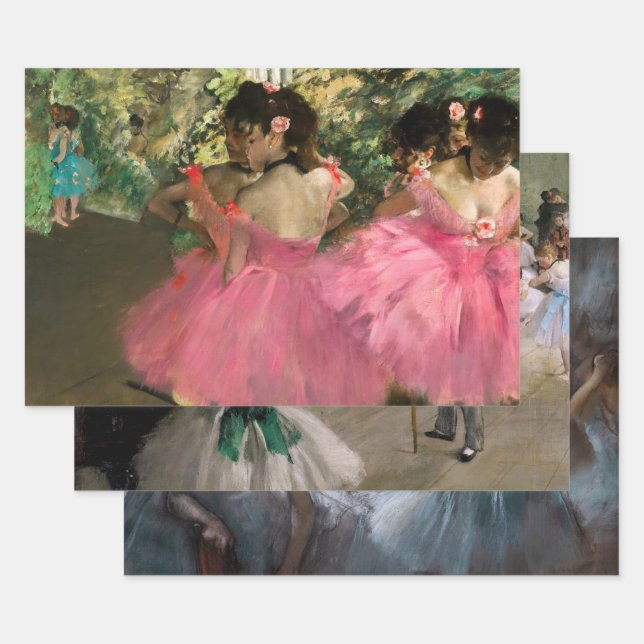 Feuille De Papier Cadeau Edgar Degas - Sélection de chefs-d'oeuvre (Lot)