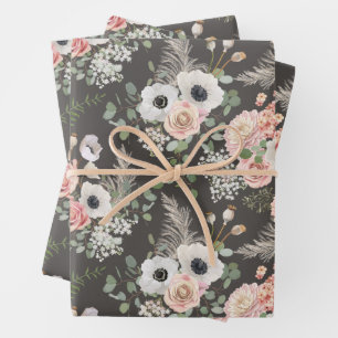Feuille De Papier Cadeau Elégant bouquet Eucalyptus