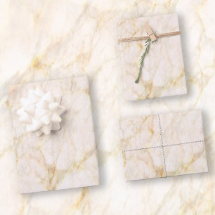 Feuille De Papier Cadeau Elégant marbre rose