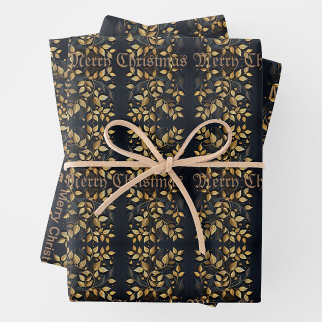 Feuille De Papier Cadeau Elevate your gifting experience : Le design unique (En situation)