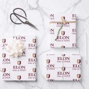 Feuille De Papier Cadeau Elon   Classe de 20XX