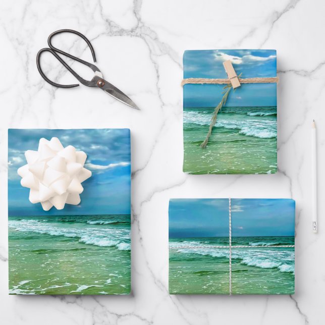 Feuille De Papier Cadeau emballage cadeau, Fort Walton Beach Floride (Recto)