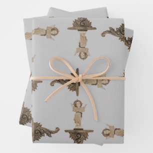 Feuille De Papier Cadeau Enfant jésus motif objet motif