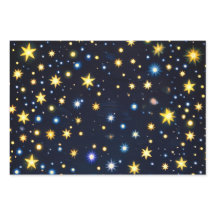 Ensemble de 3 papiers d'emballage mat Lumineux Nui