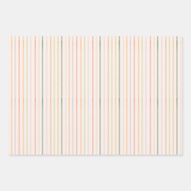 Feuille De Papier Cadeau Enveloppe cadeau en bande (Devant)