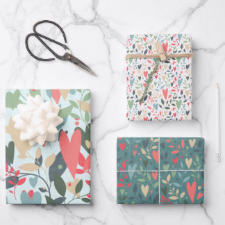 Feuille De Papier Cadeau Enveloppe cadeau Kitsch Hearts