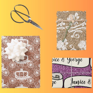 Feuille De Papier Cadeau Enveloppe cadeau mariage personnalisée