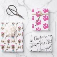 Enveloppement de chats siamois de Noël