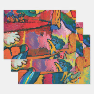 Feuille De Papier Cadeau Étude sur l'improvisation V par Wassily Kandinsky