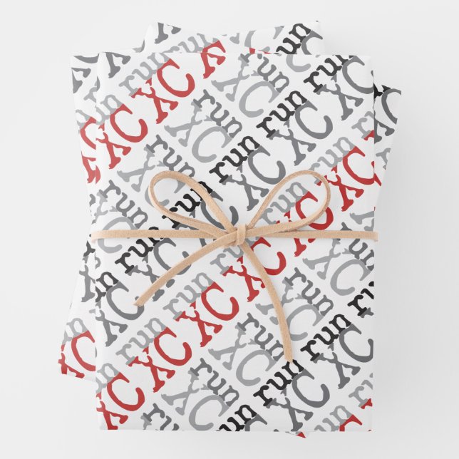 Feuille De Papier Cadeau Exécution XC sur l'ensemble du pays (En situation)
