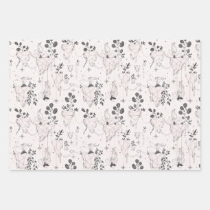 Feuille De Papier Cadeau Fairy Flying Wonderland