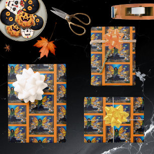 Feuille De Papier Cadeau Fairy Guardian Doberman Chien