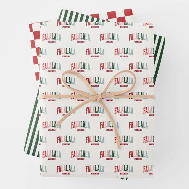 FEUILLE DE PAPIER CADEAU FALALA VIBES (En situation)