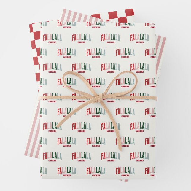 FEUILLE DE PAPIER CADEAU FALALA VIBES (En situation)