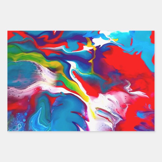 Feuille De Papier Cadeau Festive Wrapping Paper (Devant 2)