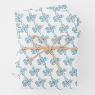 Feuille De Papier Cadeau Fête d'anniversaire en toge grecque avec élément b