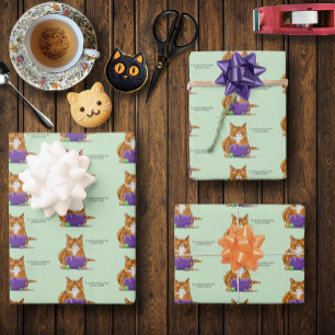 Feuille De Papier Cadeau Fête de la mère de la mère du meilleur chat