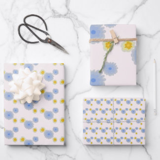 Feuille De Papier Cadeau Fête du jardin