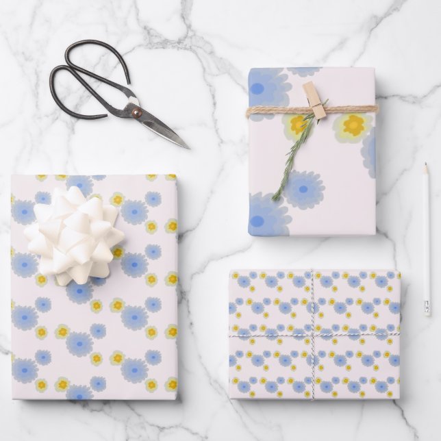 Feuille De Papier Cadeau Fête du jardin (Recto)