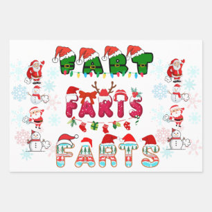 Feuille De Papier Cadeau Fêtes de Noël
