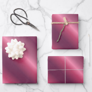 Feuille De Papier Cadeau Fêtes populaires Noël Anniversaire Bordeaux Cadeau