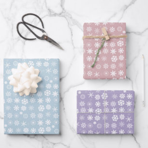 Feuille De Papier Cadeau Flèche-neige