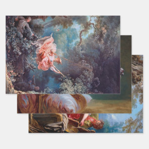 Feuille De Papier Cadeau Fragonard