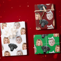 Funny Custom Face Photo Famille Face 3 Photos