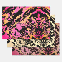 Fusion colorée abstraite
