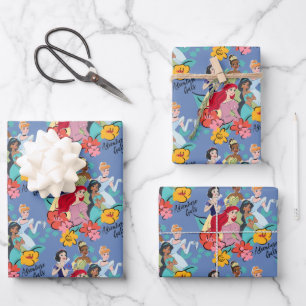 Feuille De Papier Cadeau Gals d'aventure Disney Princess