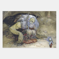« Garçon au troll » de John Bauer