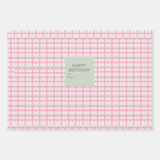 Feuille De Papier Cadeau Gift wrapping supply  (Devant)