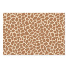 Giraffe Animal Motif Safari Lumière Zones Brown