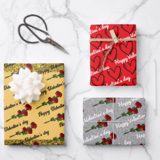 Feuille De Papier Cadeau glitter 