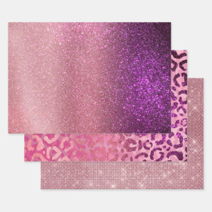 Feuille De Papier Cadeau Gradient ombre