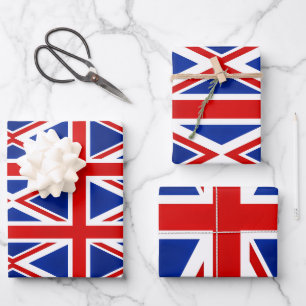 Feuille De Papier Cadeau Grande-Bretagne Royaume-Uni British UK Drapeau