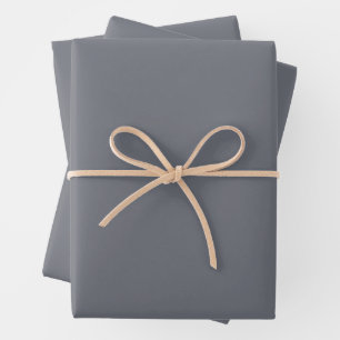 Feuille De Papier Cadeau Gray PERSONNALISABLE
