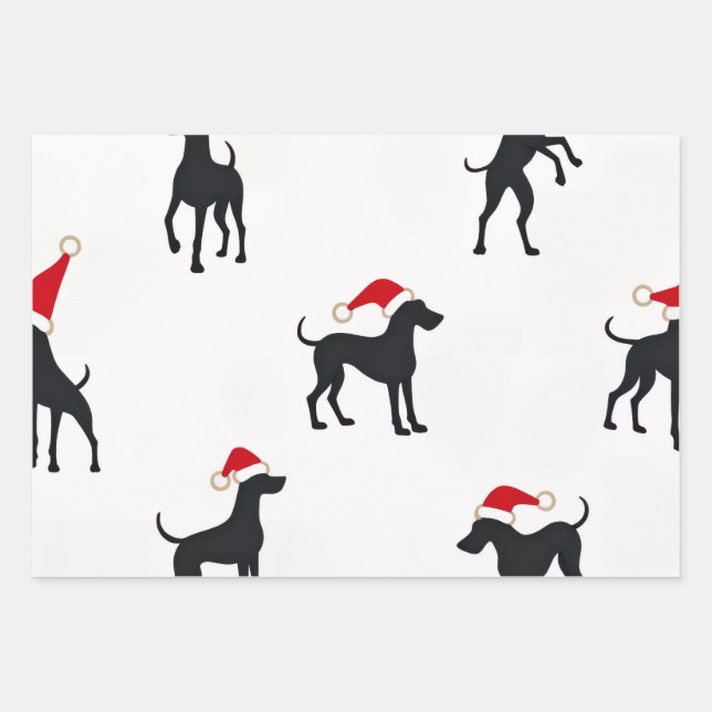 Feuille De Papier Cadeau Great Dane Wrapping Paper (Devant)