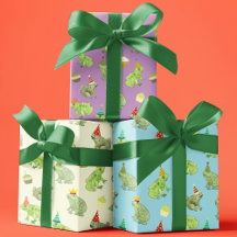 Grenouilles D'Anniversaire Drôle Mains Illustrées 