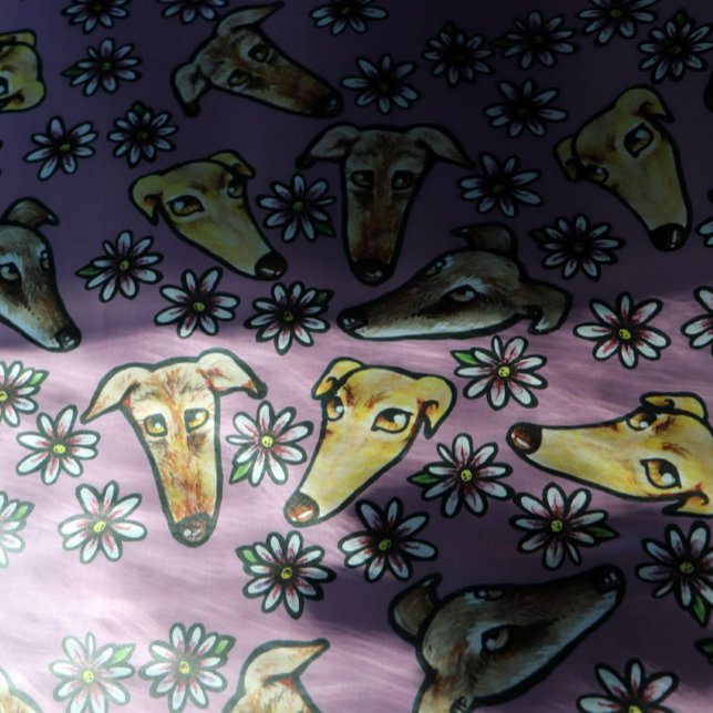Feuille De Papier Cadeau Greyhound Snoots (Créateur téléchargé)