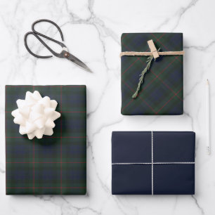 Feuille De Papier Cadeau Gunn Modern Original Tartan écossais