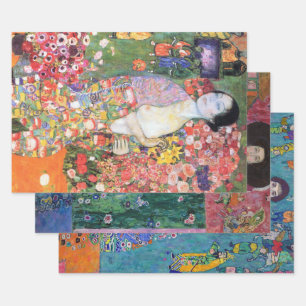 Feuille De Papier Cadeau Gustav Klimt, Dames