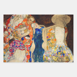 Feuille De Papier Cadeau Gustav Klimt - La mariée (inachevée)