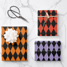Halloween à motifs géométriques