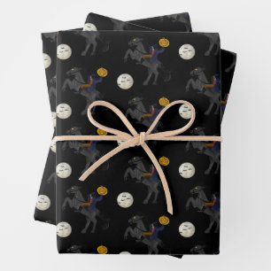 Feuille De Papier Cadeau Halloween éffrayant sans tête Sleepy Hollow