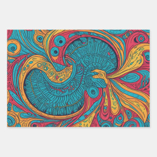 FEUILLE DE PAPIER CADEAU HARMONIE