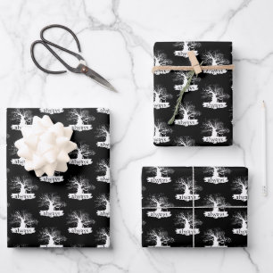 Feuille De Papier Cadeau Harry Potter   Always Quote Silhouette