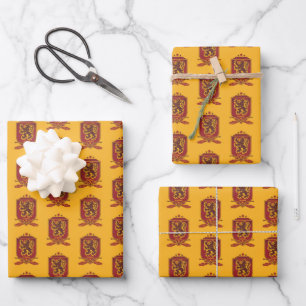 Feuille De Papier Cadeau Harry Potter   Gryffindor QUIDDITCH™ Crest